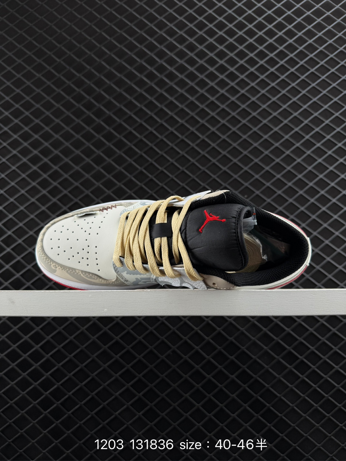 Air Jordan 1 Low GS”Light Smoke GreyBlack“